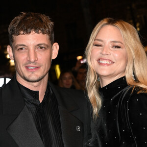 Niels Schneider et sa compagne Virginie Efira - Photocall au Fouquet's après la 48ème cérémonie des César à Paris © Coadic Guirec / Bestimage 