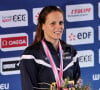 En s'illustrant toutefois dans un autre sport qu'eux
Laure Manaudou s'est offert sa première medaille internationale depuis quatre ans en remportant l'argent sur le 100 m dos à l'Euro-2012 en petit bassin. Chartres, le 23 novembre 2012 