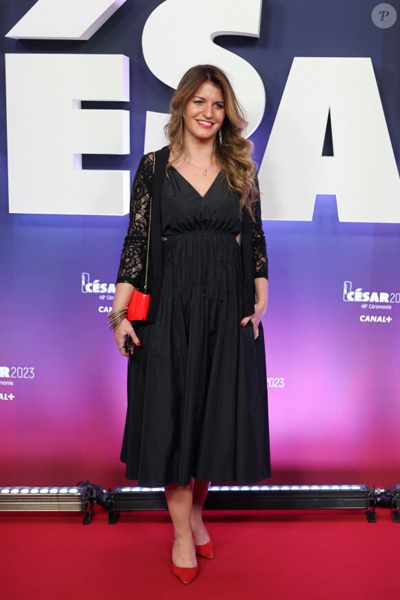 Marlène Schiappa au photocall de la 48ème cérémonie des César à l'Olympia à Paris © Dominique Jacovides / Olivier Borde / Bestimage 