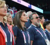 Sa mère Letizia, quant à elle, s'est rendue en France pour assister aux Jeux paralympiques.
La reine Letizia d'Espagne a assisté au match entre l'équipe nationale espagnole et l'équipe australienne de basket-ball en fauteuil lors des Jeux Paralympiques de Paris2024, le 30 août 2024. © Casa de SM El Rey / Eruopa Press / Bestimage