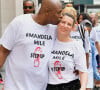 le futur mari a lui aussi attendu longtemps avant de lui passer la bague au doigt.La princesse Martha Louise de Norvège avec son petit ami chaman américain Durek Verrett marchant sur le Nelson Mandela Mile à New York, NY, États-Unis, le 29 juin 2019. Photo par EaglePress/ABACAPRESS.COM