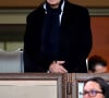 Nicolas Sarkozy durant la rencontre de Ligue 1 Conforama opposant l'AS Monaco au Psg au stade Louis II. Le Psg a remporté le match sur le score de 2 à 1. © Bruno Bebert/Bestimage