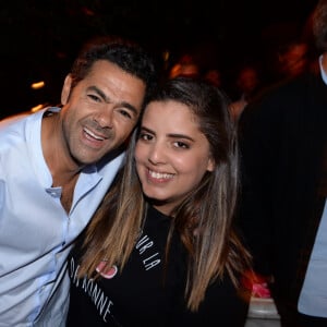 Exclusif - Jamel Debbouze, Inès Reg - Fête de clôture du 9ème festival "Marrakech du Rire 2018" au Palais Bahia de Marrakech au Maroc le 15 juin 2019. Monument majeur du patrimoine culturel marocain, le Palais Bahia est un ancien palais du XIXe siècle. Véritable chef-d’œuvre de l’architecture marocaine, le palais - devenu musée - est l’un des principaux lieux touristiques du pays. Après avoir accueilli un dîner de prestige organisé par la maison de haute-couture Christian Dior en avril 2019, c'est la seconde fois seulement que le Palais Bahia ouvre ses portes à un événement culturel international majeur avec la soirée de clôture de la 9e édition du Festival Marrakech du Rire. © Rachid Bellak/Bestimage  (No Web - pour suisse et Belgique) 