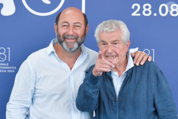 Kad Merad et Claude Lelouch au Photocall de Finalement dans le cadre du 81ème Festival International du Film de Venise, à Venise, Italie, le 02 septembre 2024. Photo par Aurore Marechal/ABACAPRESS.COM