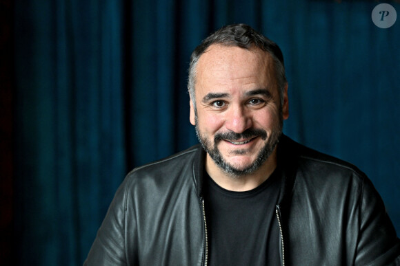 François-Xavier Demaison au photocall du film "Le syndicaliste" à l'hôtel Negresco lors de la 4ème édition du festival Cinéroman à Nice. © Bruno Bebert / Bestimage 