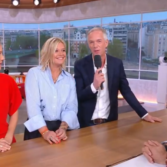 Surprise ! Ce mercredi 4 septembre, Flavie Flament et Julien Arnaud se sont affichés sur le plateau de "Télématin".