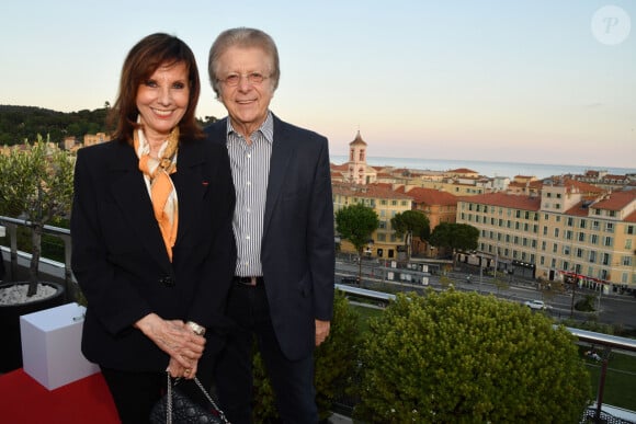 Exclusif - Denise Fabre et son mari Francis Vandenhende durant la soirée d'ouverture du 24ème Festival du Livre de Nice sur le toit terrasse de l'hôtel Aston la Scala, le 31 mai 2019. © Bruno Bebert/Bestimage