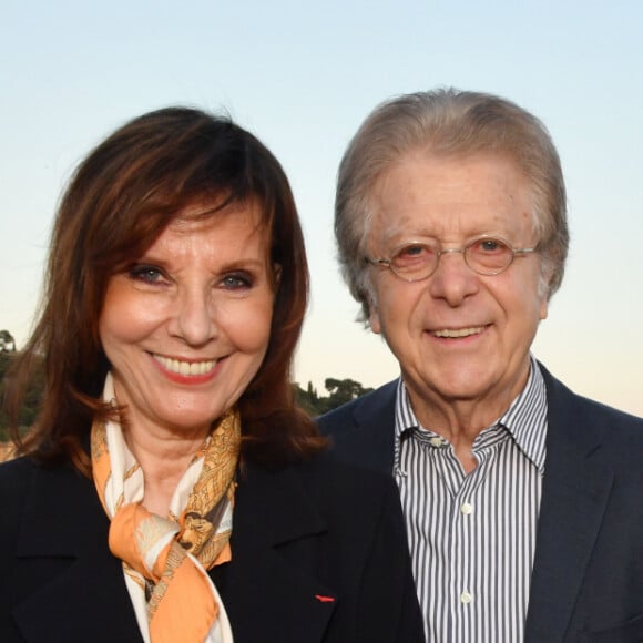 Exclusif - Denise Fabre et son mari Francis Vandenhende durant la soirée d'ouverture du 24ème Festival du Livre de Nice sur le toit terrasse de l'hôtel Aston la Scala, le 31 mai 2019. © Bruno Bebert/Bestimage