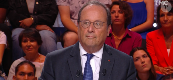 François Hollande réagit à la chronique d'Ambre Chalumeau dans "Quotidien", sur TMC, le 4 septembre 2024