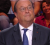 François Hollande réagit à la chronique d'Ambre Chalumeau dans "Quotidien", sur TMC, le 4 septembre 2024