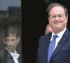 Arrivée de François Hollande, ancien président de la République et député de Corrèze, à l'Assemblée Nationale à Paris. © Michael Baucher / Panoramic / Bestimage 