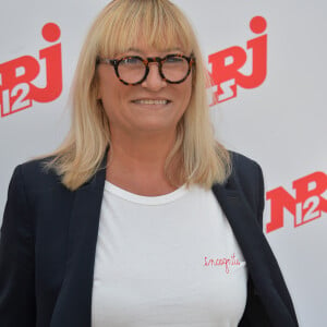 Christine Bravo au photocall de la conférence de rentrée du pôle Tv de NRJ Group à la brasserie Polpo à Levallois Perret le 28 juin. © Veeren / Bestimage