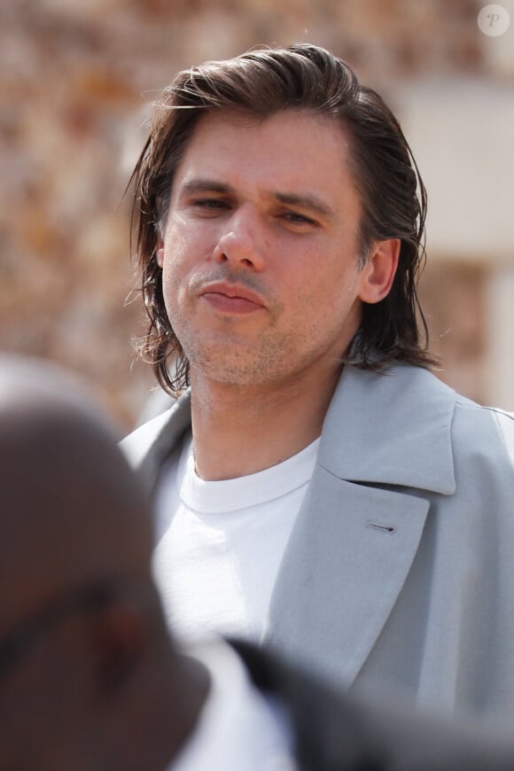 Orelsan (Aurélien Cotentin) - Les célébrités quittent le défilé Dior "Collection Homme Prêt-à-Porter Printemps/Eté 2024" lors de la Fashion Week de Paris (PFW), le 23 juin 2023. © Christophe Clovis / Bestimage 