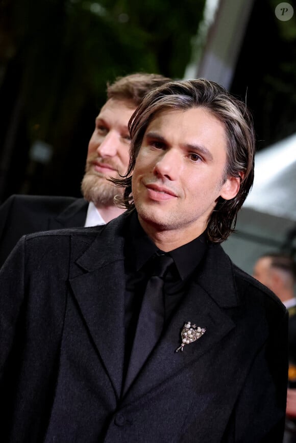 C'est ce que laisse à penser son nouveau projet.
Orelsan - Montée des marches du film " Omar la fraise (The King of Algiers) " lors du 76ème Festival International du Film de Cannes, au Palais des Festivals à Cannes. Le 19 mai 2023 © Jacovides-Moreau / Bestimage