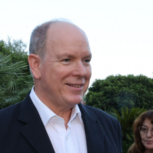 Exclusif - Le prince Albert II de Monaco - Le prince Albert II de Monaco a visité l'exposition Art-Bre dans le parc des Oliviers à Roquebrune Cap Martin, le 5 septembre 2024.  © Claudia Albuquerque/Bestimage 