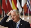 Une conséquence toujours très présente
Michel Barnier, négociateur en chef pour l'Union européenne chargé de mener les négociations liées au Brexit - Sommet de l'Union Européenne sur le Brexit à Bruxelles le 17 octobre 2019. 