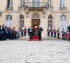 Son père vient pour rappel de devenir Premier ministre
Gabriel Attal et le premier ministre Michel Barnier - Le nouveau Premier ministre M.Barnier et le Premier ministre sortant G.Attal lors de la cérémonie de passation des pouvoirs à l'hôtel Matignon à Paris le 5 septembre 2024. © Jeanne Accorsini / Pool / Bestimage 