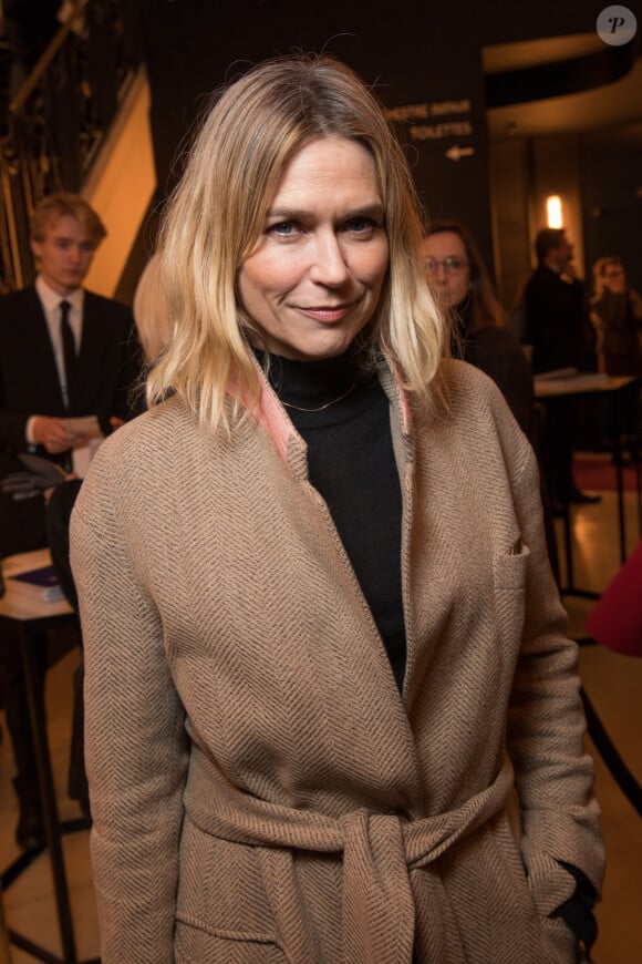 Marie-Josée Croze au spectacle "Peau d'âne" lors de la réouverture du théâtre Marigny à Paris le 22 novembre 2018. © Olivier Borde - Cyril Moreau / Bestimage 