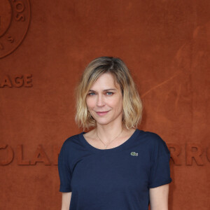 Marie-Josée Croze au village lors des internationaux de tennis de Roland Garros à Paris, le 9 juin 2018. © Cyril Moreau/Bestimage 