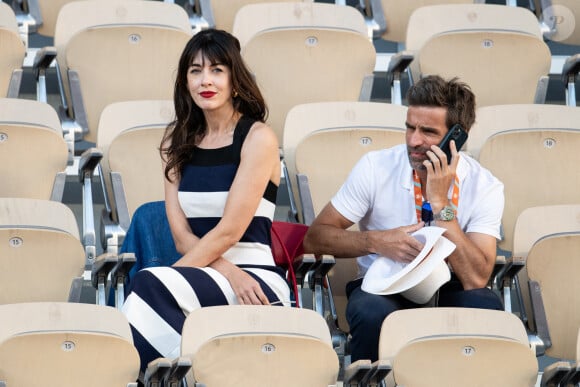 Son compagnon Arnaud Clément a été décisif dans son choix...
Nolwenn Leroy et Arnaud Clément assistent aux Internationaux de France 2024 à Roland Garros le 9 juin 2024 à Paris, France