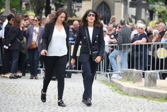 Nolwenn Leroy arrive à la cérémonie d'enterrement de la chanteuse française Françoise Hardy au crématorium du Père Lachaise à Paris, France, le 20 juin 2024. Photo par Jerome Dominé/ABACAPRESS.COM