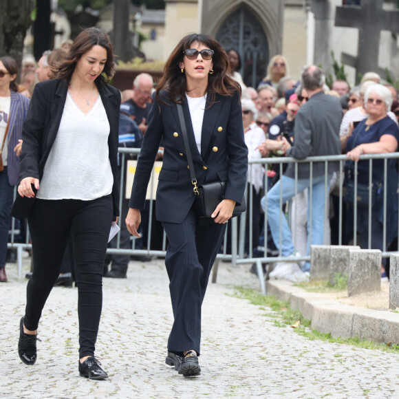 Nolwenn Leroy arrive à la cérémonie d'enterrement de la chanteuse française Françoise Hardy au crématorium du Père Lachaise à Paris, France, le 20 juin 2024. Photo par Jerome Dominé/ABACAPRESS.COM