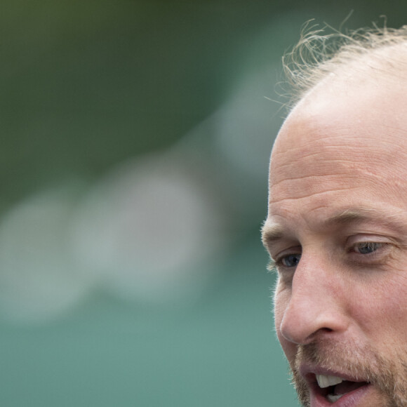 Le Prince William visite une école primaire dans le sud du Pays de Galles afin de rencontrer des élèves ayant pris part au projet 2024 Urdd Eisteddfod le 10 septembre 2024. © GoffPhotos/Bestimage