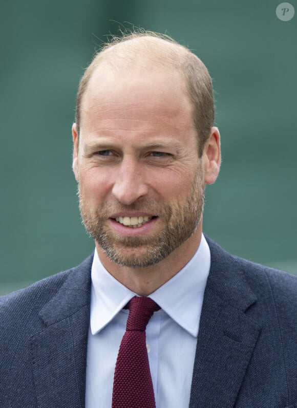 Le Prince William visite une école primaire dans le sud du Pays de Galles afin de rencontrer des élèves ayant pris part au projet 2024 Urdd Eisteddfod le 10 septembre 2024. © GoffPhotos/Bestimage