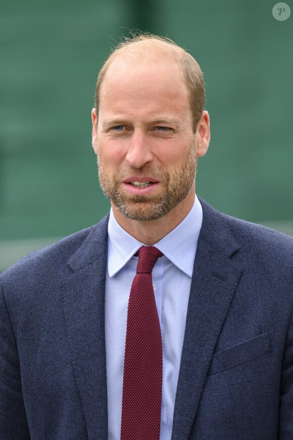 Le Prince William visite une école primaire dans le sud du Pays de Galles afin de rencontrer des élèves ayant pris part au projet 2024 Urdd Eisteddfod le 10 septembre 2024. © Cover Images via ZUMA Press/Bestimage