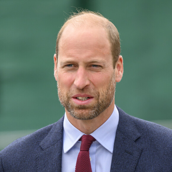 Le Prince William visite une école primaire dans le sud du Pays de Galles afin de rencontrer des élèves ayant pris part au projet 2024 Urdd Eisteddfod le 10 septembre 2024. © Cover Images via ZUMA Press/Bestimage