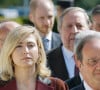 Julie Gayet et Francois Hollande à Tulle le 10 juin 2024 © Jean-Marc Haedrich/Pool/Bestimage