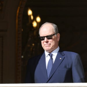 Le prince Albert II de Monaco - Célébration de la Sainte Dévote, sainte patronne de Monaco, à Monaco le 27 janvier 2024. © Claudia Albuquerque / Bestimage