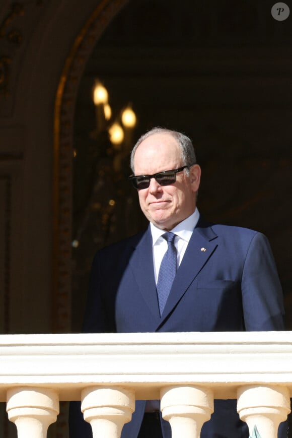 Le prince Albert II de Monaco - Célébration de la Sainte Dévote, sainte patronne de Monaco, à Monaco le 27 janvier 2024. © Claudia Albuquerque / Bestimage