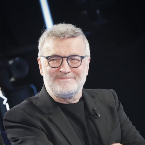 Exclusif - Laurent Ruquier - Enregistrement de l'émission "TPMP (Touche Pas à Mon Poste)", présentée par C.Hanouna et diffusée sur C8. Le 20 février 2024 © Jack Tribeca / Bestimage 