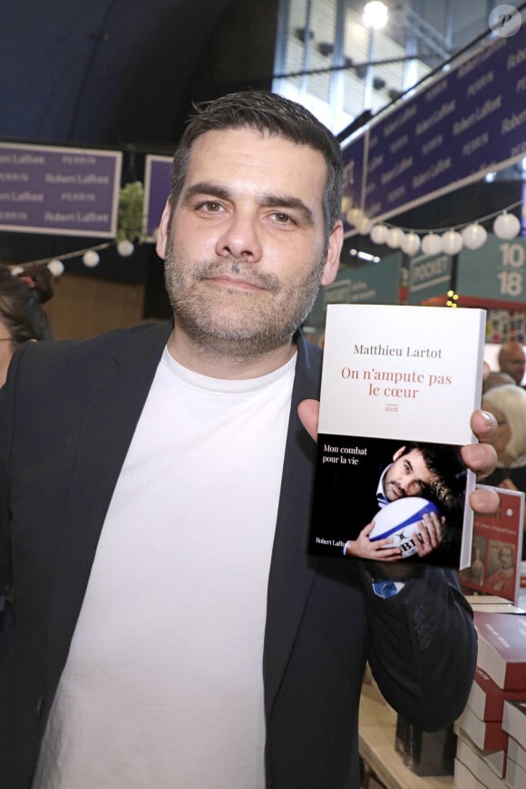 Matthieu Lartot - Festival du livre de Paris 2024 le 12 avril. © Cedric Perrin / Bestimage