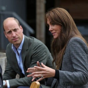 Le prince William et la princesse Kate (Middleton) de Galles en visite à l'association caritative We Are Farming Minds à Kings Pitt Farm à Hereford. Le 14 septembre 2023 