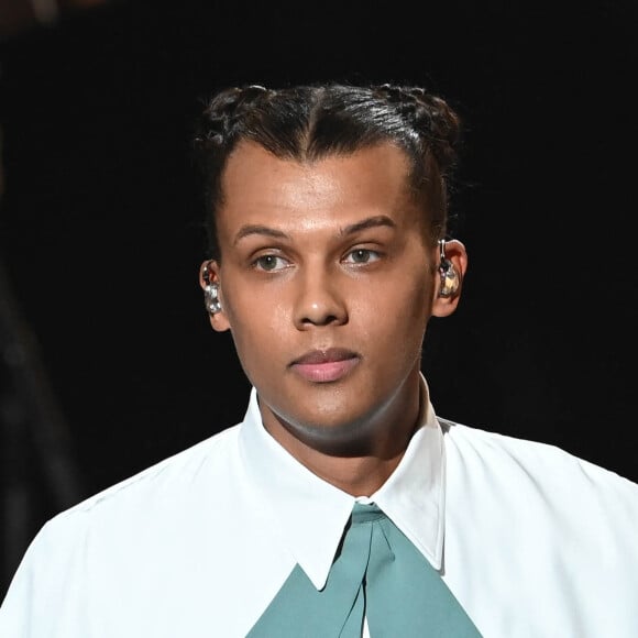 Stromae lors de la 37ème cérémonie des Victoires de la musique à la Seine musicale de Boulogne-Billancourt, le 11 février 2022. © Guirec Coadic/Bestimage 