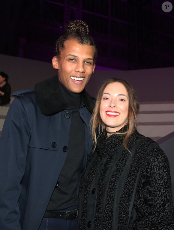 $Sortie le 4 mars de "Multitude" nouvel album de Stromae - Stromae et sa femme Coralie Barbier au défilé "Victoria's Secret Paris 2016" au Grand Palais à Paris, le 30 novembre 2016. © Denis Guignebourg/Bestimage 