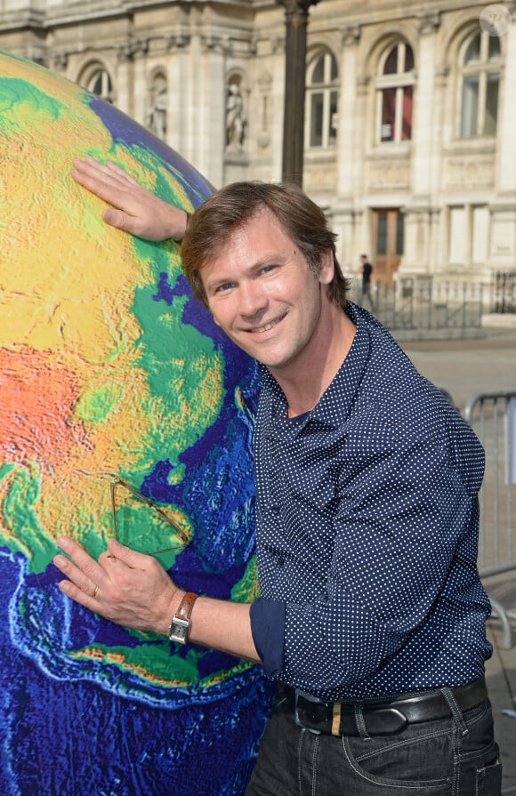 Laurent Romejko lors du 13 eme Forum International de la Meteo et du Climat, Place de l'Hotel de Ville a Paris, France le 27 Mai 2016. Photo by Pascal Baril/Planete Bleue Images/ABACAPRESS.COM