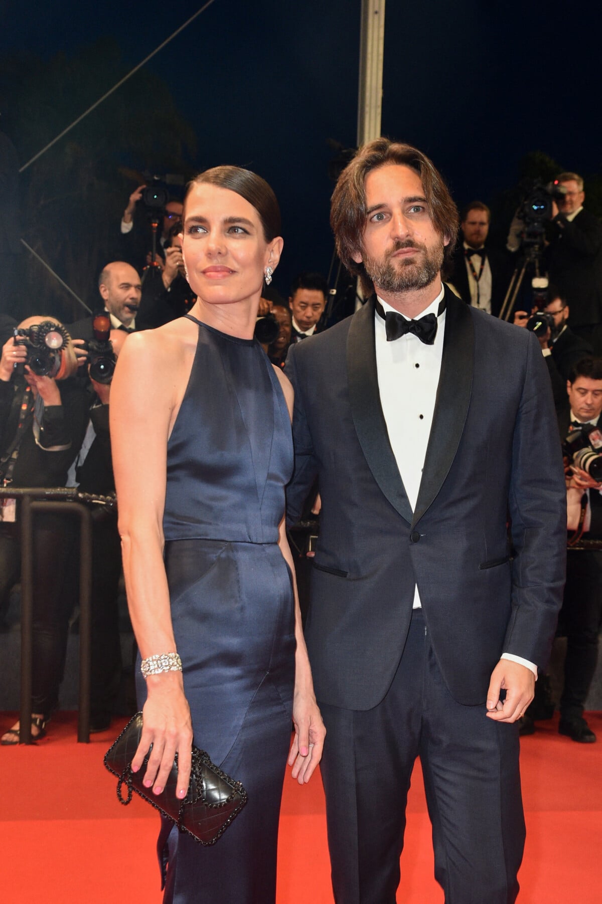 Photo : Charlotte Casiraghi et Dimitri Rassam - Montée des marches du ...