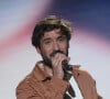 Exclusif - Jéremy Frérot - Enregistrement de la 2ème partie de l'émission "La Chanson secrète 11" à Paris, diffusée le 24 juin sur TF1. Le 15 janvier 2022 Après le succès des précédentes éditions, " La Chanson Secrète ", présentée par N.Aliagas et produite par DMLS TV, revient sur TF1. 8 artistes ne savent rien de ce qui va se passer pour eux ! Ils ont accepté de jouer le jeu, de se laisser totalement surprendre, émouvoir, parfois même déstabiliser car ils vont découvrir en même temps que les téléspectateurs une surprise : une chanson qui leur est chère revisitée et réinterprétée par un artiste. Des mises en scène spectaculaires au service de l'émotion... Et des émotions fortes pour l'artiste assis dans le fauteuil grâce à la venue sur le plateau de proches et d'invités inattendus. Les téléspectateurs seront aux premières loges pour vivre ces moments d'intimité musicale rare. Dans ce nouveau numéro, un couple rare en télévision, un chef étoilé, un invité piégé venu pour répéter une surprise à un autre guest sans s'attendre à être lui-même invité dans le fauteuil, des participants exceptionnels tels que le frère d'un guest pour la première fois en France... © Cyril Moreau / Bestimage 