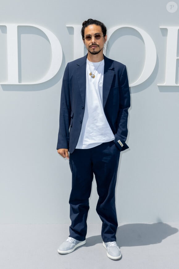 Kim Chapiron - Les célébrités au défilé Dior "Collection Homme Prêt-à-Porter Printemps/Eté 2024" lors de la Fashion Week de Paris (PFW), le 23 juin 2023. © Olivier Borde- Bertrand Rindoff Petroff / Bestimage