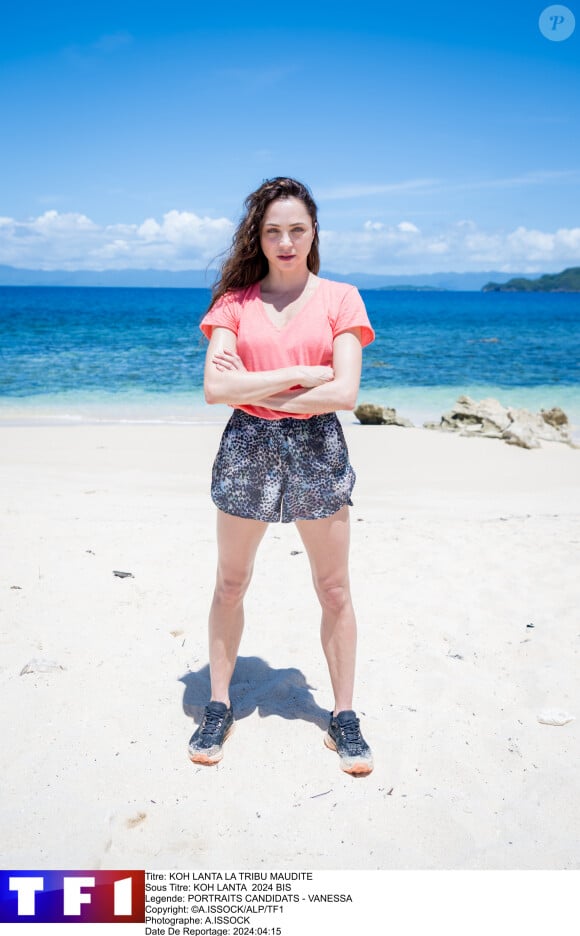 L'aventurière est connue de par sa belle carrière de danseuse.
Vanessa, candidate de "Koh Lanta, la Tribu maudite", © A.ISSOCK/ALP/TF1