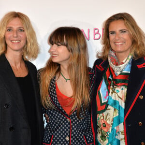 Sandrine Kiberlain, Thaïs Alessandrin et sa mère Lisa Azuelos - Avant-première du film "Mon Bébé" au cinéma Gaumont Opéra à Paris, le 11 mars 2019. © Veeren/Bestimage