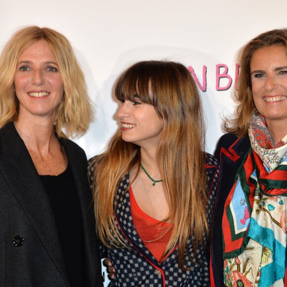 Sandrine Kiberlain, Thaïs Alessandrin et sa mère Lisa Azuelos - Avant-première du film "Mon Bébé" au cinéma Gaumont Opéra à Paris, le 11 mars 2019. © Veeren/Bestimage