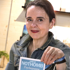 Amelie Nothomb - Festival du livre de Paris 2024 le 12 avril 2024. © Cedric Perrin / Bestimage  