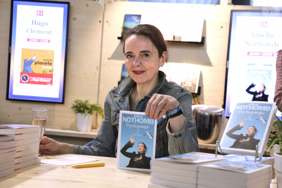 Amelie Nothomb - Festival du livre de Paris 2024 le 12 avril 2024. © Cedric Perrin / Bestimage  