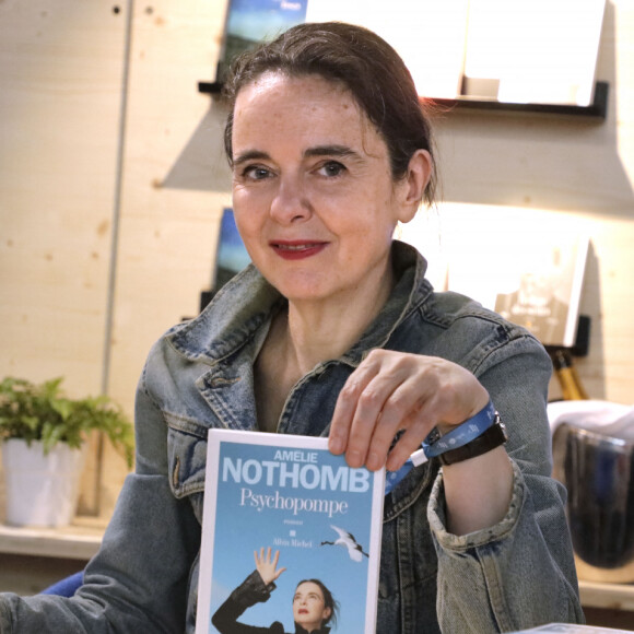 Amelie Nothomb - Festival du livre de Paris 2024 le 12 avril 2024. © Cedric Perrin / Bestimage  