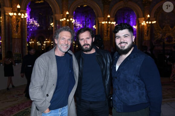 Exclusif - Stéphane Freiss, Hugo Becker - "Douceur animale" de Michel Bassompierre à l'InterContinental Paris - Le Grand le 17 septembre 2024.  © Rachid Bellak / Bestimage 