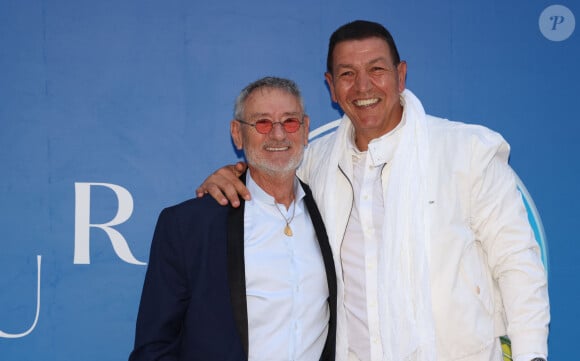 Michael Jones, Abdelatif Benazzi - Soirée de gala caritative "Coeur central" sur le court central du Rolex Monte-Carlo Masters à Monaco le 19 juin 2024.© Claudia Albuquerque/Bestimage